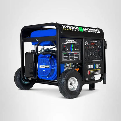 DuroMax XP13000EH Dual-Fuel Portable Generator  13,000W Electric Start for Gas or Propane