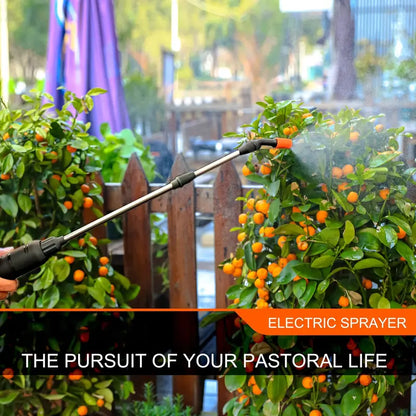1-Gallon USB-C Rechargeable Electric Garden Sprayer  Telescoping Wand, 4000mAh High-Capacity Battery