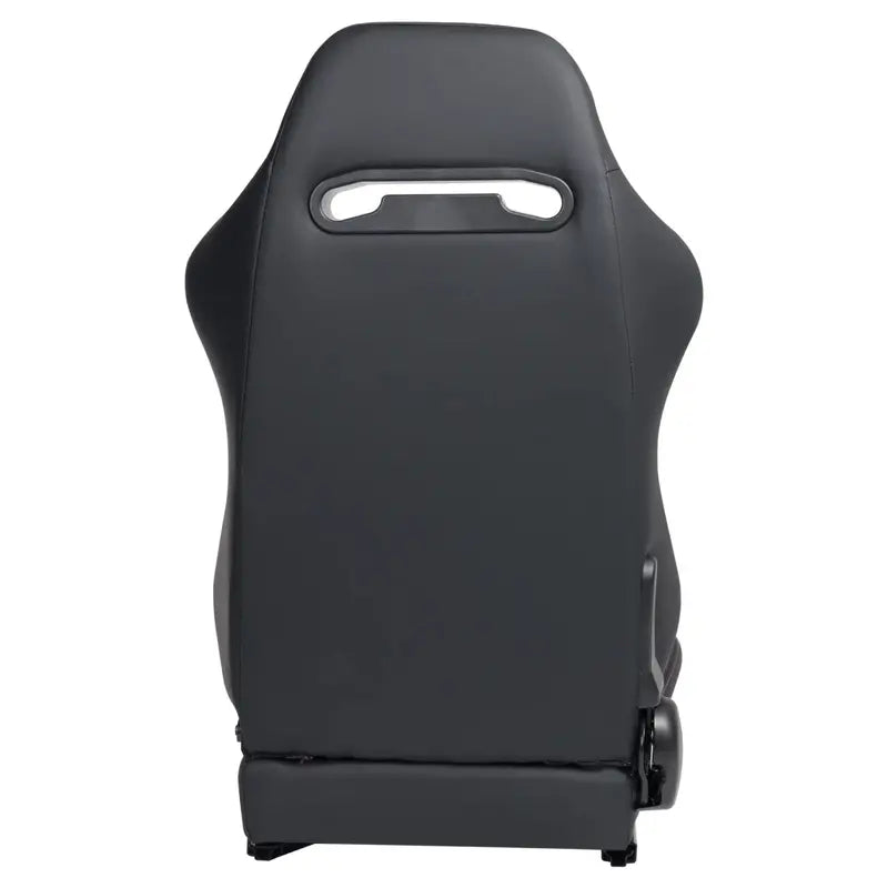 Premium Racing-Style Car Seat Set  Dual-Slider Design with Synthetic Suede Upholstery (Pair)