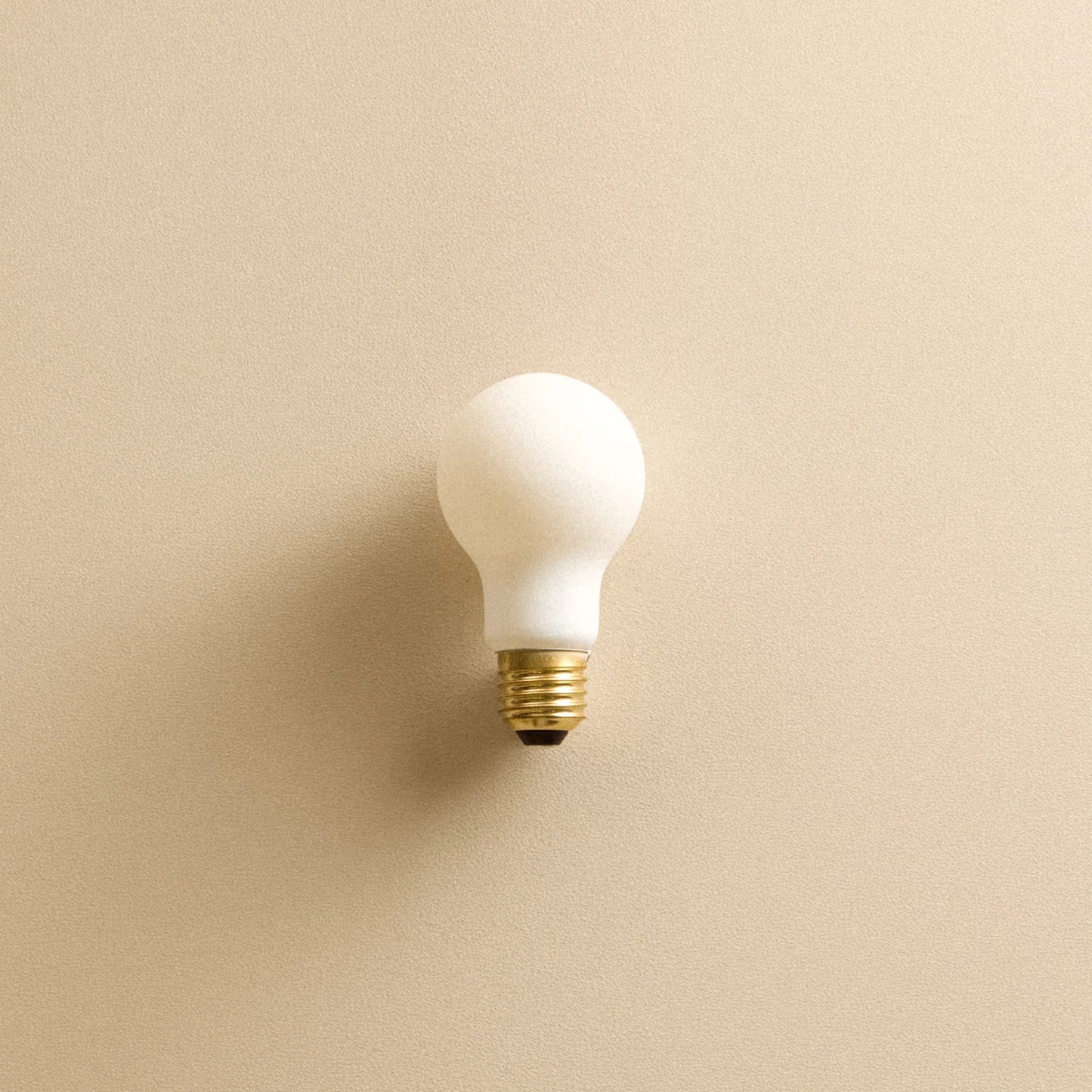 Globe E27 Dim-to-Warm Matte White LED Bulb