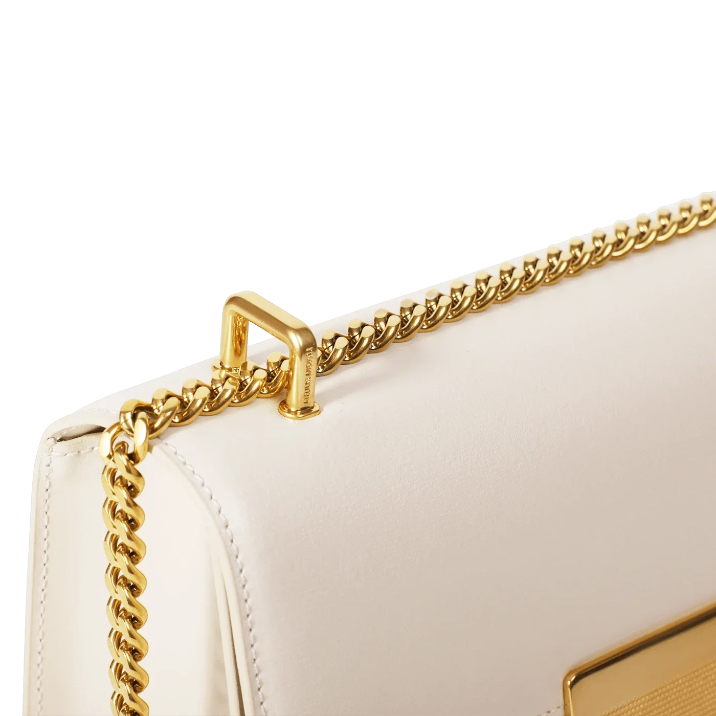 Alma - Cuir Box Blanc Cassé