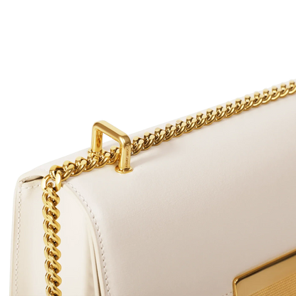 Alma - Cuir Box Blanc Cassé
