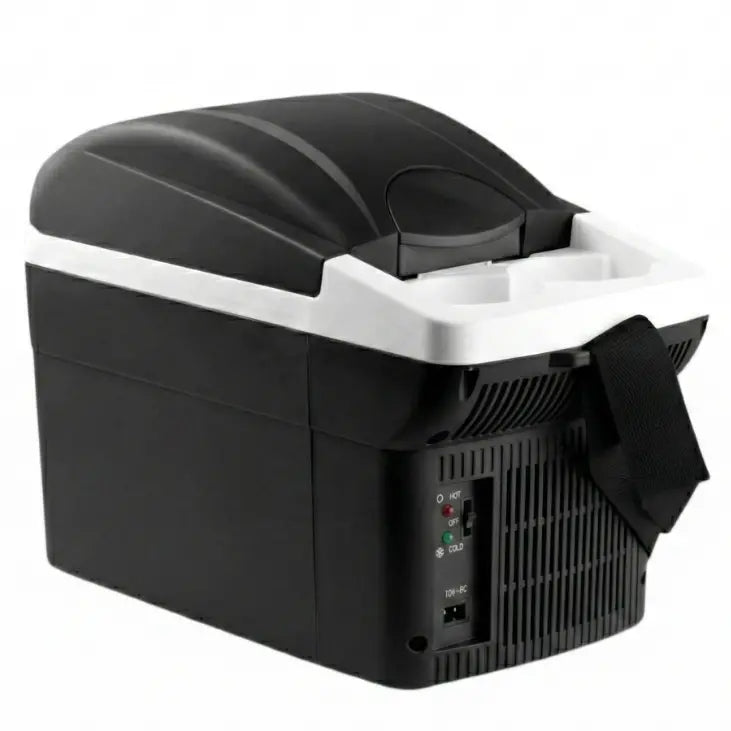 6-Quart 12V Thermoelectric Portable Car Cooler/Warmer for On-the-Go Use