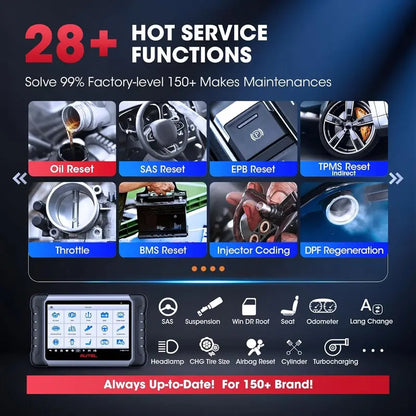 2024 Bidirectional Diagnostic Scanner  MK808BT Pro / MX808S / M808Z with FCA AutoAuth, Active Tests & 28+ Service Functions