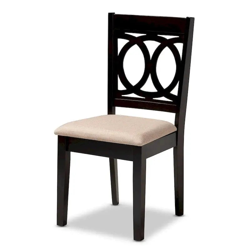 Contemporary 4-Piece Dining Chair Set  Sleek Modern Design