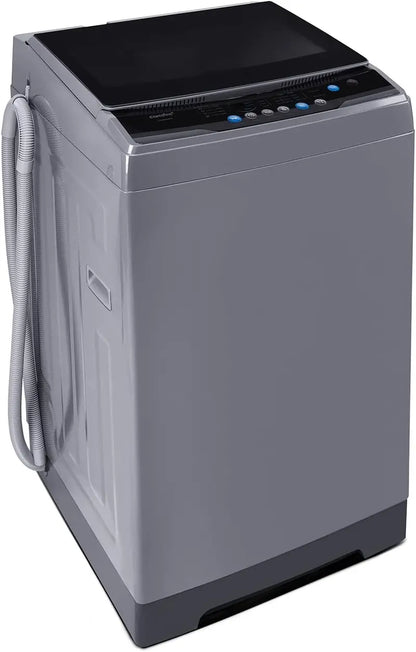 Comfee 0.9 cu.ft LED Portable Washer  Space-Efficient Full-Automatic Machine with 5 Wash Programs and Dual Rollers