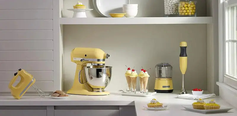 KitchenAid Artisan 5-Quart Tilt-Head Stand Mixer Featuring Pouring Spout