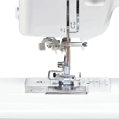 Heavy-Duty Free-Arm Sewing Machine Featuring 37 Stitches and 6 Attachments