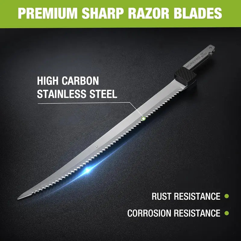 WORKPRO 10-Inch Replacement Blades for 12V Cordless Fillet Knife (Model W125223AH)