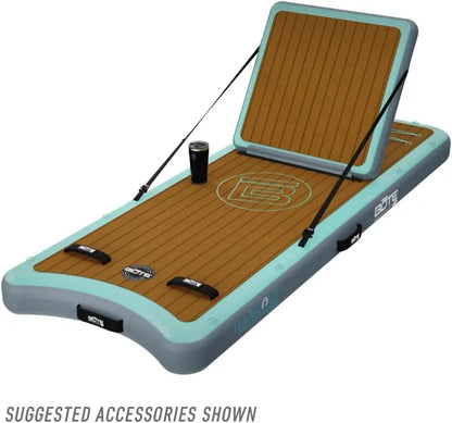 Classic Seafoam Lounge Float Chair  Adjustable Reclining, Removable Backrest, 8 FT, Multi-Color Options for Pool, Lake, Beach, Family & Kids