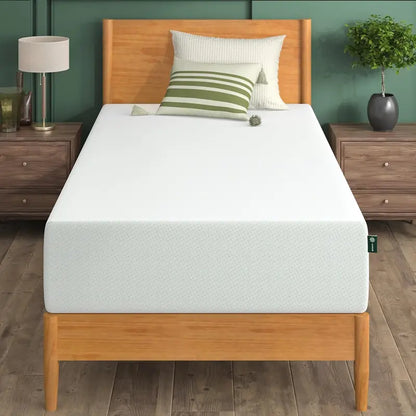Zinus Lumbar+ 14-Inch King Mattress: Ergonomic Memory Foam with Targeted Lumbar Support, Cooling Gel Infusion, Green Tea Extract, and Soft Cool-to-Touch Cover