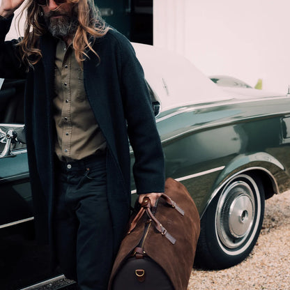 Suede S.C Holdall - Tobacco Brown