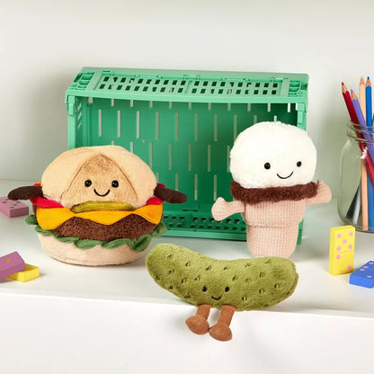 Jellycat Hamburger Plush Food Toy
