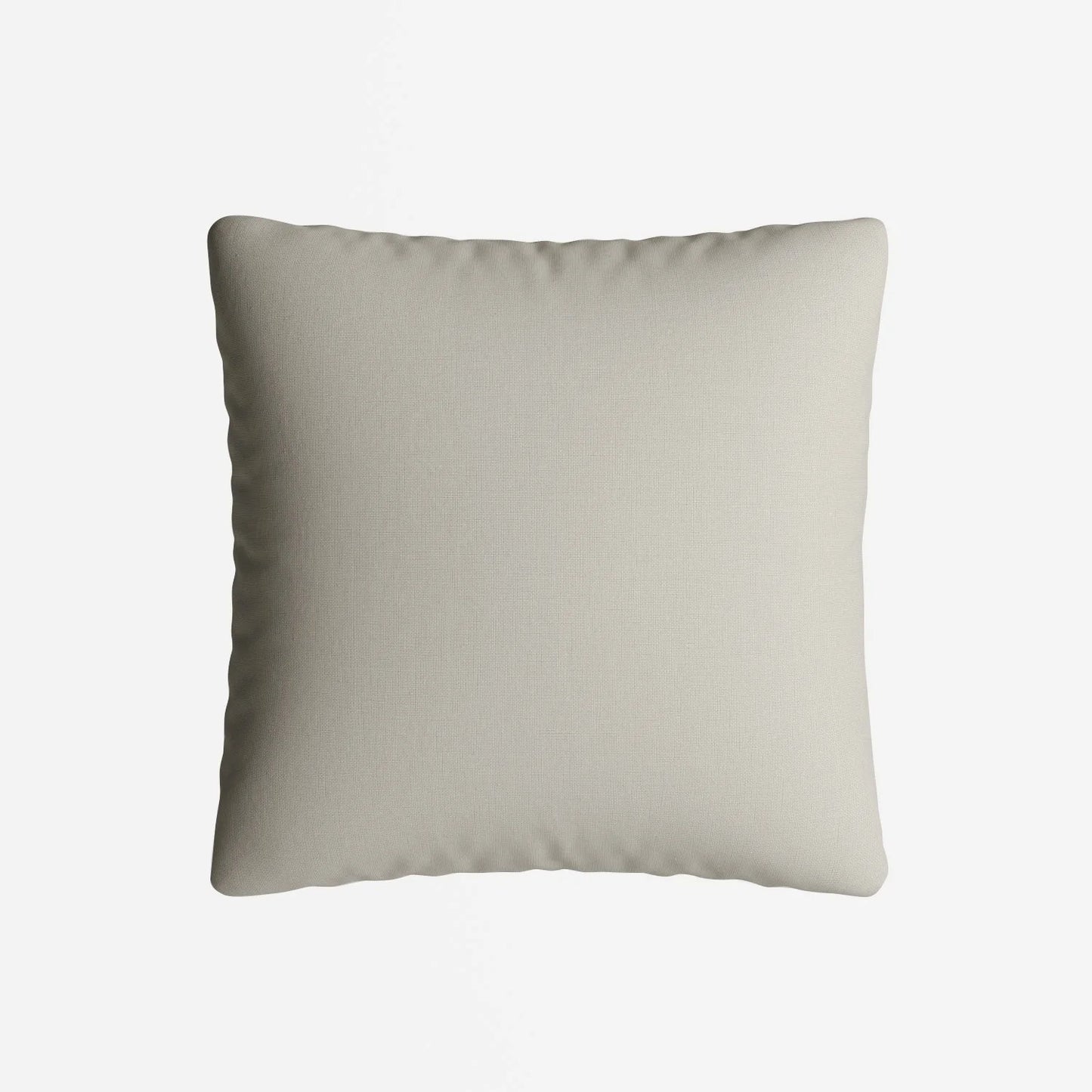 Coussin carré vert déhoussable 40x40cm