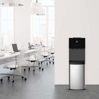 Avalon Bottom-Loading Water Cooler  Triple-Temperature Dispenser with BioGuard Antimicrobial Protection