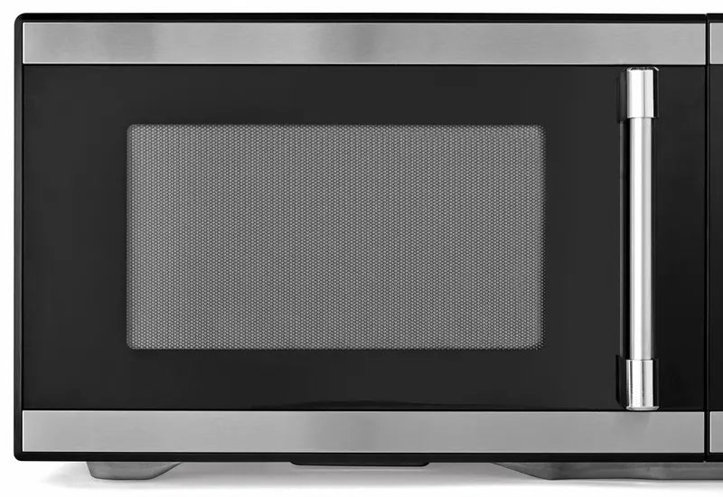 Hamilton Beach 1.1 Cu Ft Countertop Microwave  1000W, Sensor Cooking, Stainless Steel Design
