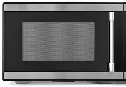 Hamilton Beach 1.1 Cu Ft Countertop Microwave  1000W, Sensor Cooking, Stainless Steel Design