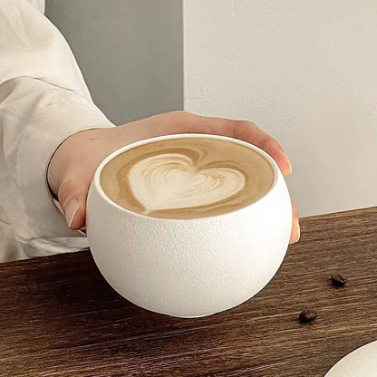 Artisanal Vintage-Style Ceramic Coffee Cup — Hand-Glazed Rustic Mug for Gifting