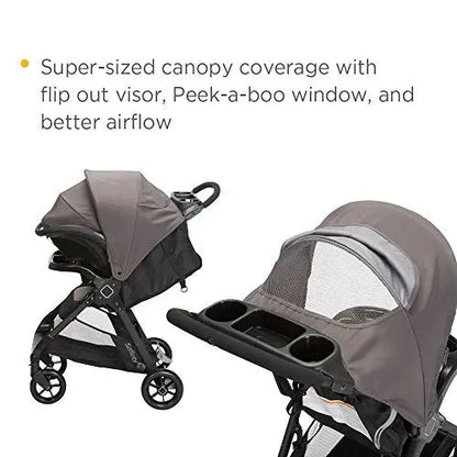 Safety 1st Smooth Ride Travel System with ClickConnect Infant Car Seat (35 lb Capacity)