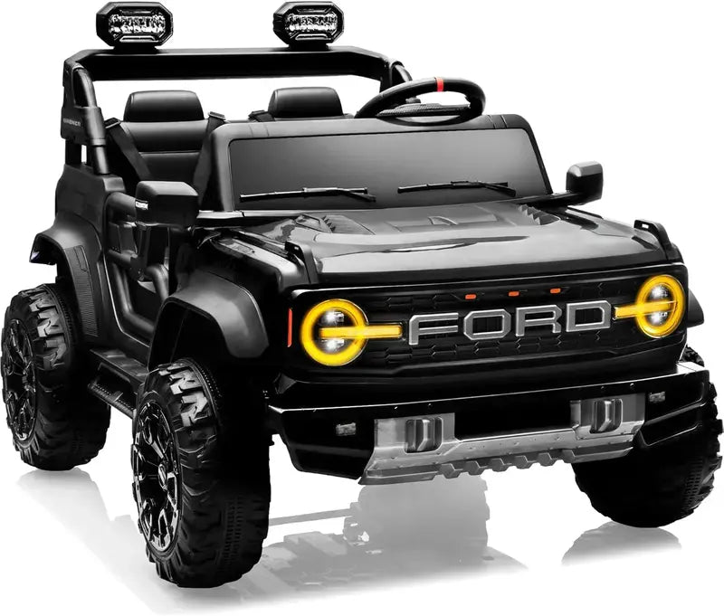 Kids’ Pink Ride-On Electric Truck  Battery-Powered Toy Car with Realistic Driving Features