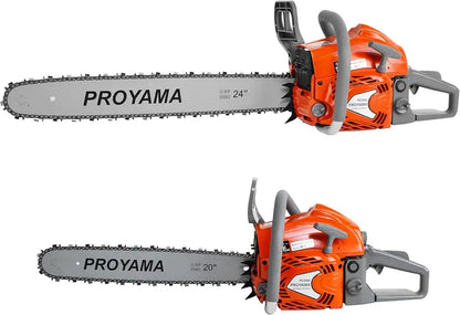 12-Inch 26cc Top-Handle Gas Chainsaw  Lightweight Petrol-Powered Tool for Precision Tree and Branch Cutting