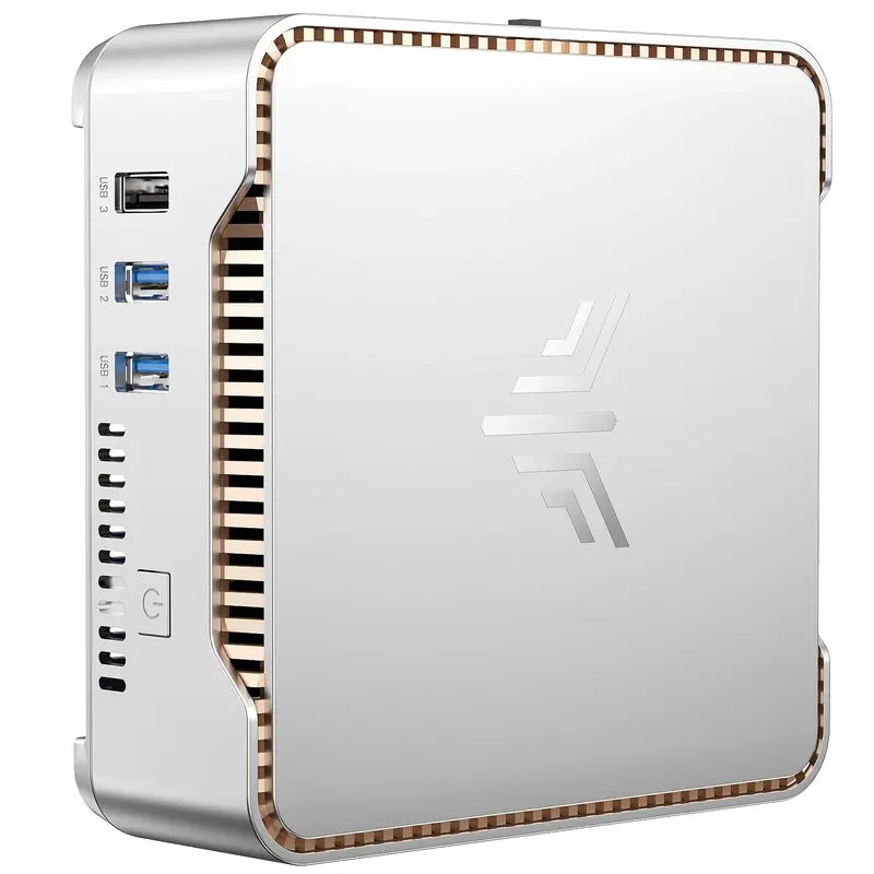 KAMRUI GK3Plus Mini PC  16GB DDR4 RAM, 512GB M.2 SSD, Compact Desktop Computer