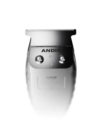 Andis GTO Professional T-Outliner Trimmer  Corded Carbon Steel T-Blade, Bump-Free Technology, Grey