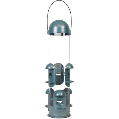 Pennington Squirrel-Resistant Metal Wild Bird Feeder, 4 lbs Seed Capacity
