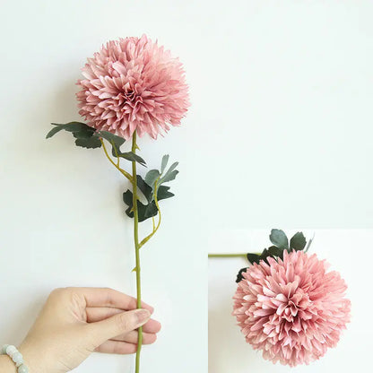Christmas Silk Flower Ornaments  Festive Artificial Floral Accents for Holiday Decor