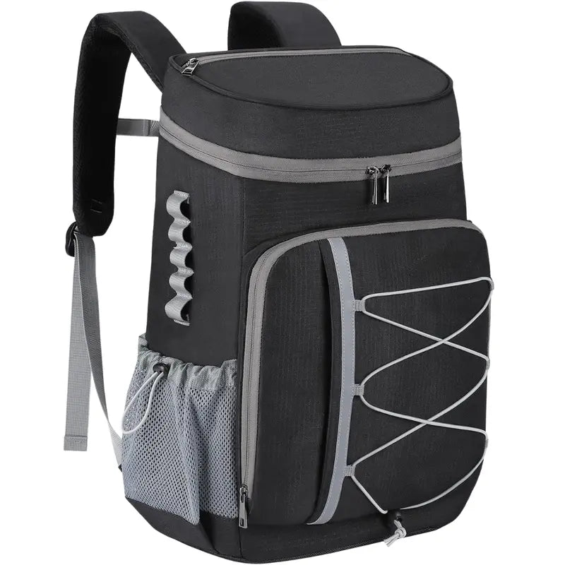 Leak-Proof Insulated Cooler Backpack for Family Picnics and Outdoor Adventures