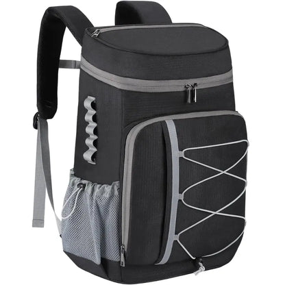 Leak-Proof Insulated Cooler Backpack for Family Picnics and Outdoor Adventures