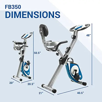 XTERRA Fitness FB350 Folding Exercise Bike