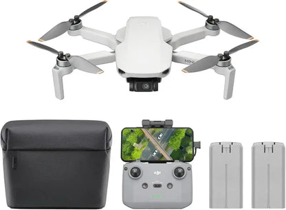 DJI Mini 4K Drone for Adults — Ultra-Compact 4K UHD Camera, 3-Axis Gimbal, 10 km Transmission, 31-Min Flight Time