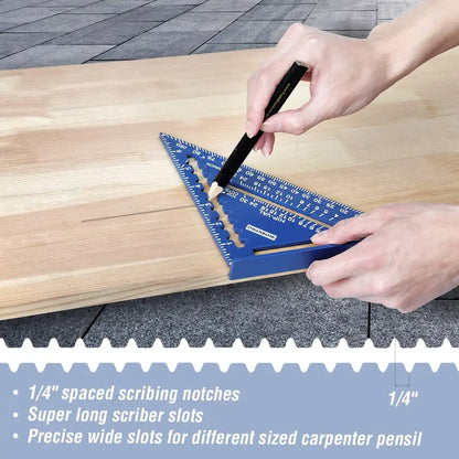WORKPRO Combination Square & Rafter Square Tool Set
