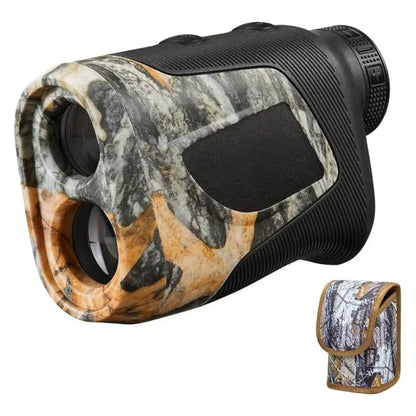 Camouflage Hunting Rangefinder  6X Magnification, 1000-Yard Laser Accuracy
