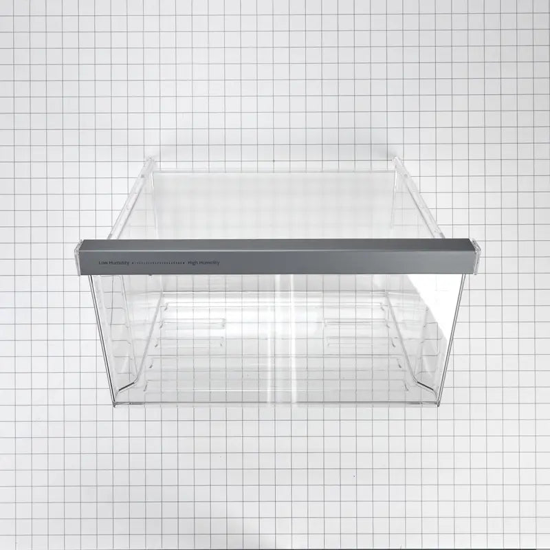 Genuine Whirlpool SxS Refrigerator Crisper Drawer W11162443, Fits WRS325SDHZ & WRS321SDHZ
