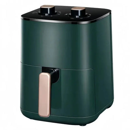 6L Rotary Basket Air Fryer  Mechanical Operation with Even-Cook Technology