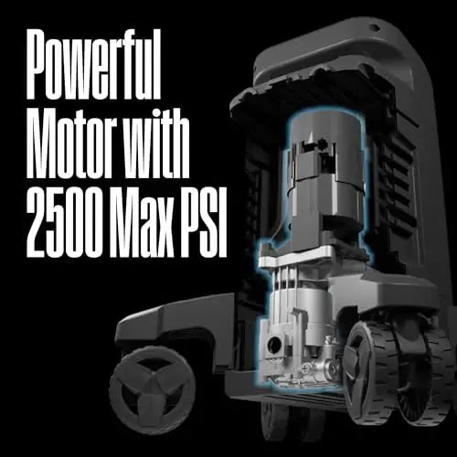 Westinghouse ePX3500 Electric Pressure Washer  2000 PSI, 1.2 GPM, Compact Design for Home Cleaning Tasks