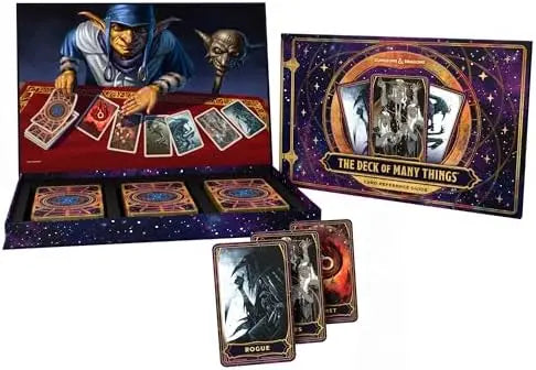 Dungeons & Dragons Deck of Many Things  Includes Book of Many Things