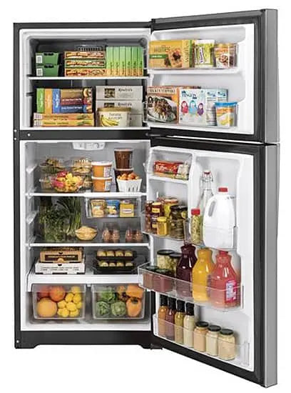 GE 21.9 Cu. Ft. Stainless Steel Top-Freezer Refrigerator