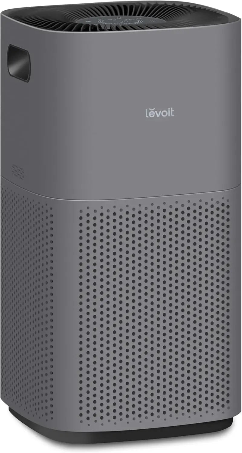Levoit Core400S-P Smart Air Purifier: AHAM-Certified, Auto Mode & Real-Time Air Quality Monitor for Large Rooms (1,733 sq. ft), Pet Allergy & Smoke Relief