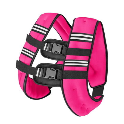 Dual-Strap Neoprene Weighted Vest with Reflective Accents and Secure Fit System