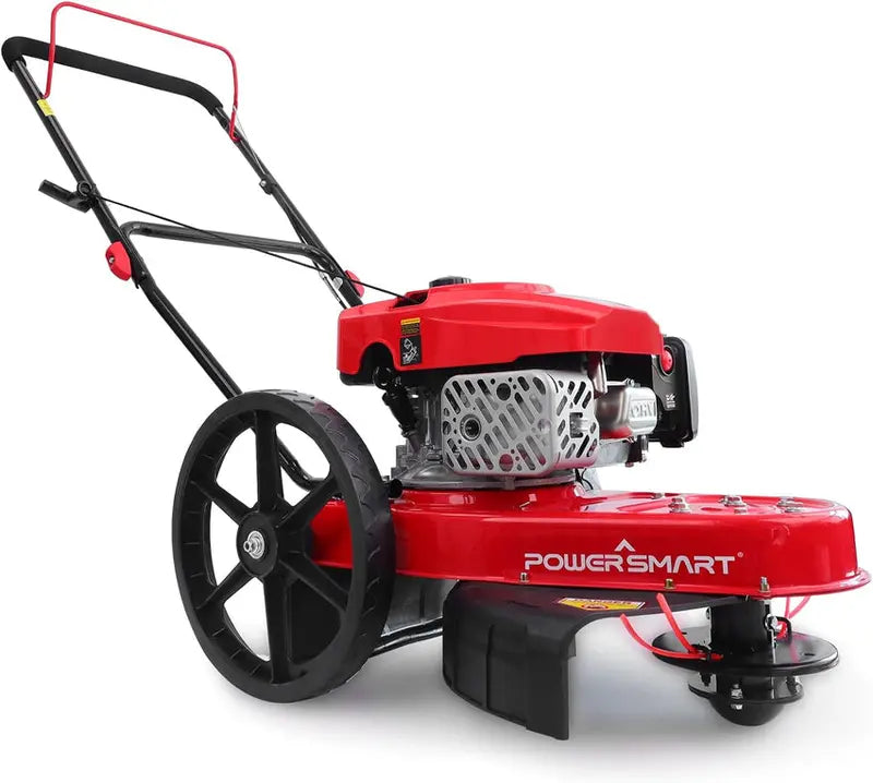 DB6222 Gas-Powered String Trimmer  22-Inch Walk-Behind Model with High Wheels