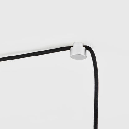 Voronoi I Plug-In Pendant in Stainless Steel