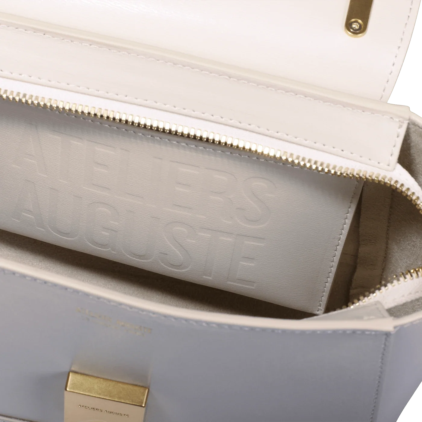Mini Marly - Cuir Box Blanc Cassé
