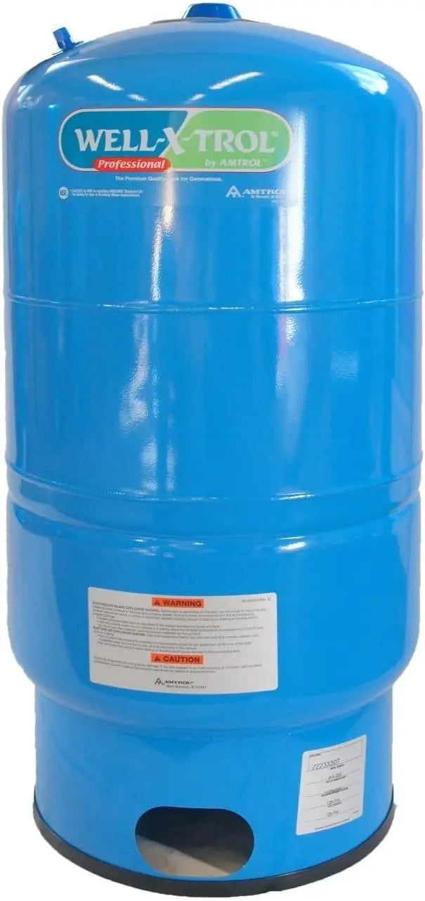 Amtrol Well-X-Trol WX-202 Pressure Tank  Durable Steel Construction with Polypropylene Liner for Residential Well Systems