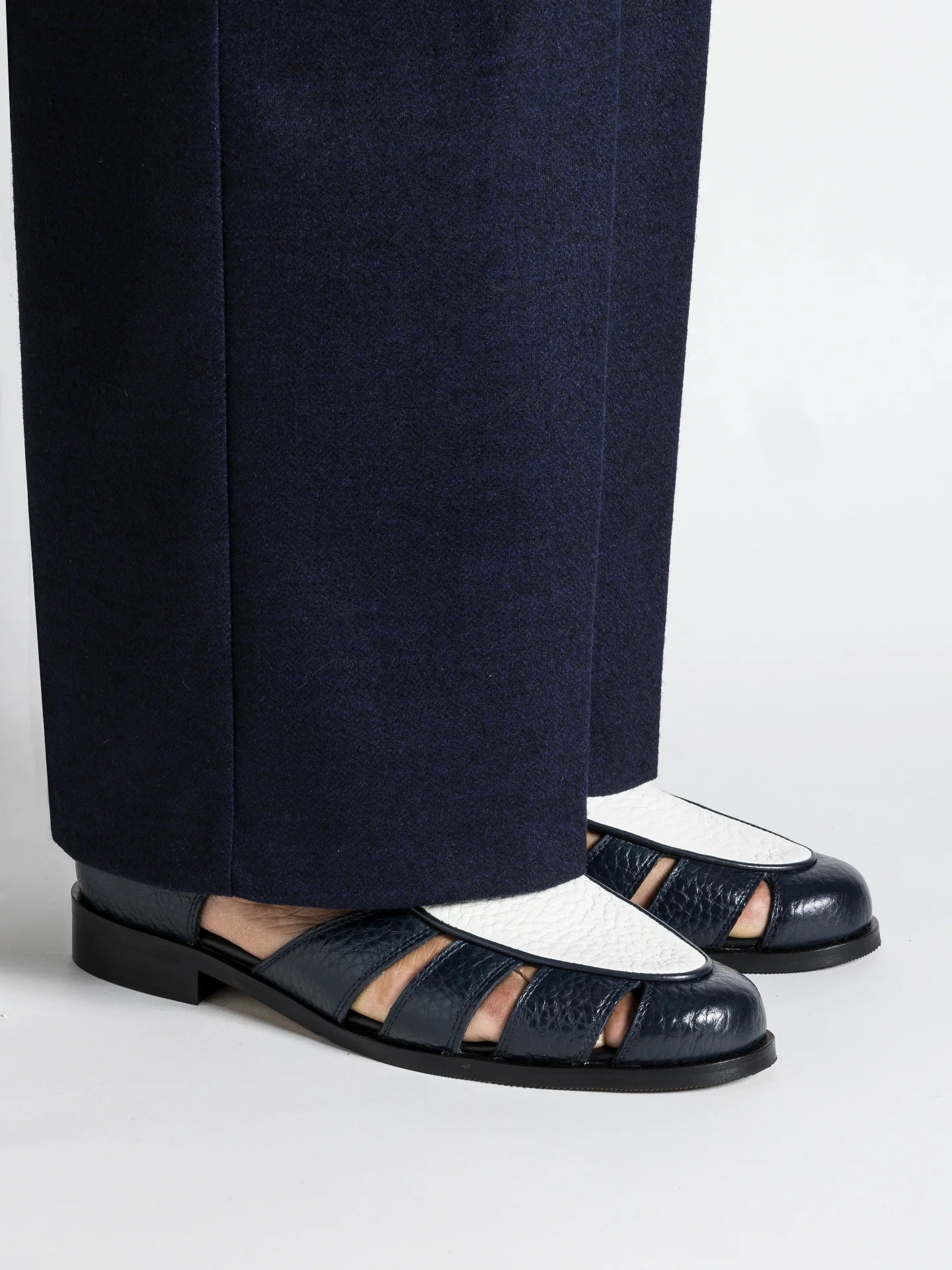 FRANCK BICOLOR NAVY & WHITE