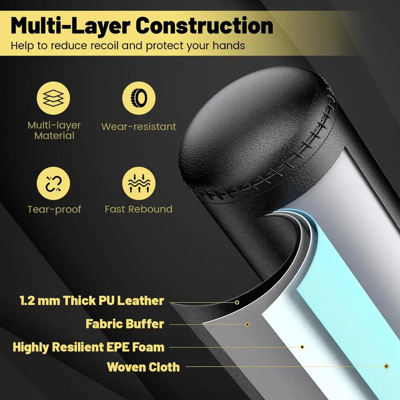 Freestanding Heavy-Duty Punching Bag for Home Workouts