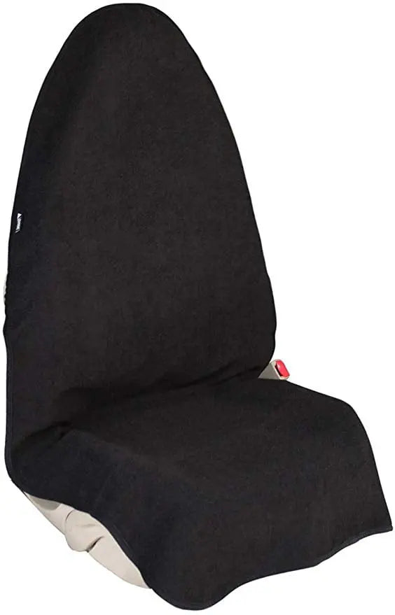 Leader Accessories 100% Waterproof Anti-slip Backing Front Towel Seat Cover  for Cars Truck SUV,Black