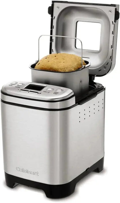 Cuisinart Compact Automatic Bread Maker for Loaves up to 2 Pounds, Ideal for Home Baking